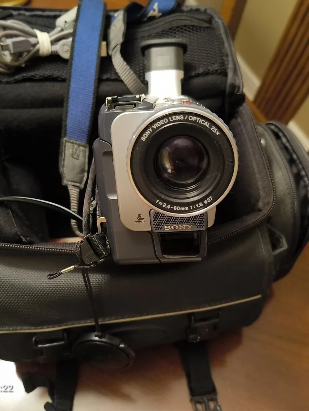 Sony Silver Digital Handycam 700x SteadyShot Camcorder